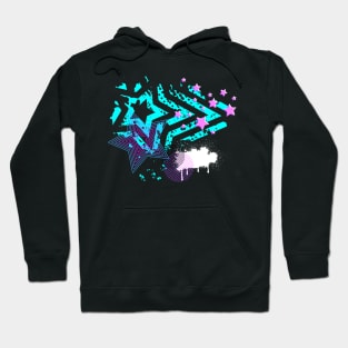 Grunge Starburst Hoodie